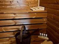 Nově vybudovaná sauna